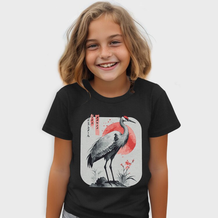 Watercolor Japan Style, Tricou Copii