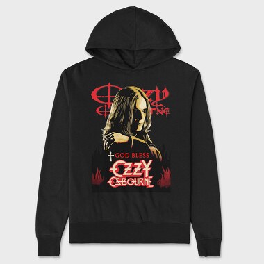 OZZY OSBOURNE 1, Hanorac Oversize Barbati (Unisex)