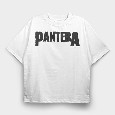 PANTERA Band logo Art, Tricou Oversize Barbati (Unisex)