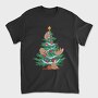 Sloth Christmas Tree, Tricou Barbati (Unisex)