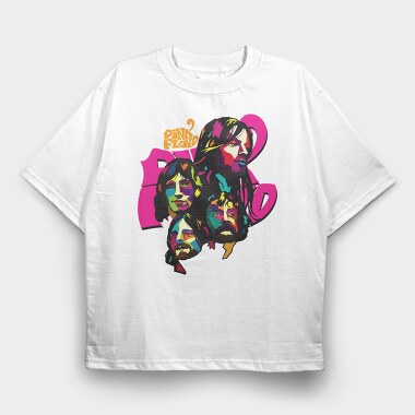 PINK FLOYD 1, Tricou Oversize Barbati (Unisex)