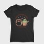 Cactus And Hedgehog Friends Cute, Tricou Femei