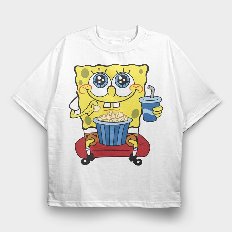 SpongeBob 20, Tricou Oversize Barbati (Unisex)