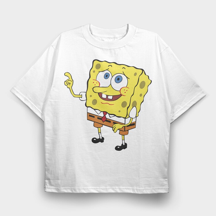 SpongeBob 19, Tricou Oversize Barbati (Unisex)