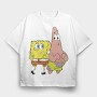 SpongeBob 16, Tricou Oversize Barbati (Unisex)