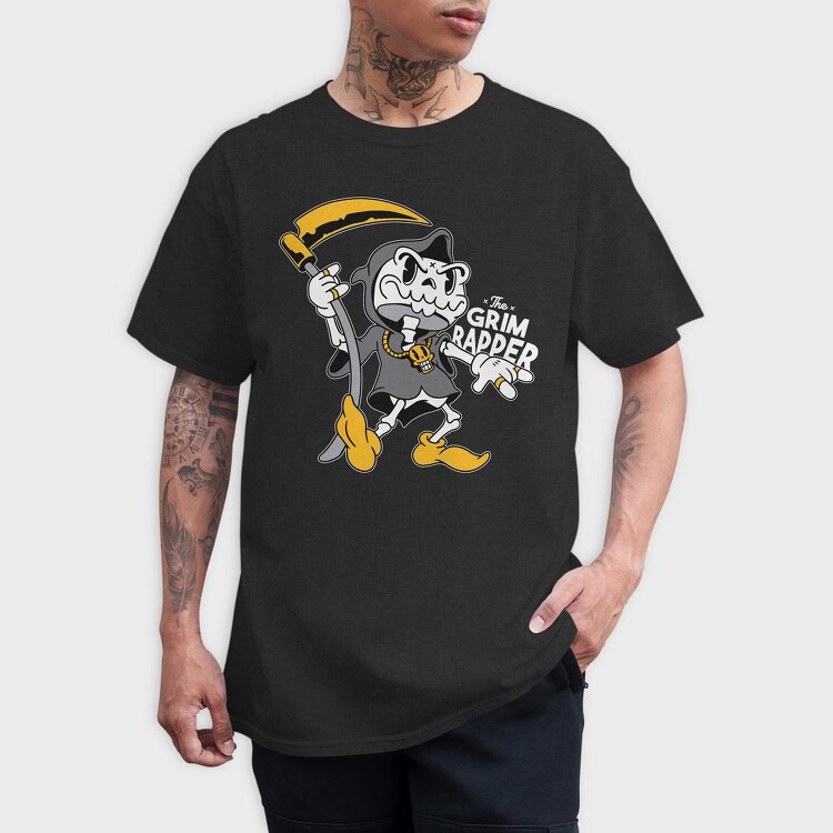 Grim Rapper, Tricou Barbati (Unisex)