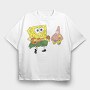 SpongeBob 14, Tricou Oversize Barbati (Unisex)