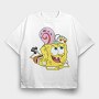 SpongeBob 13, Tricou Oversize Barbati (Unisex)