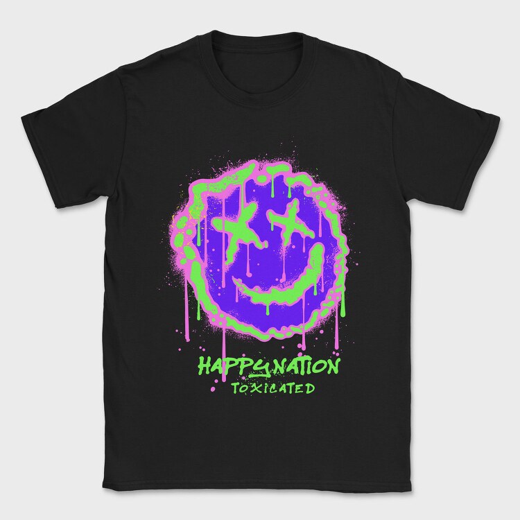 Smile Face, Tricou Barbati (Unisex)