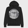 Dog Realistic Portrait, Hanorac Oversize Barbati (Unisex)