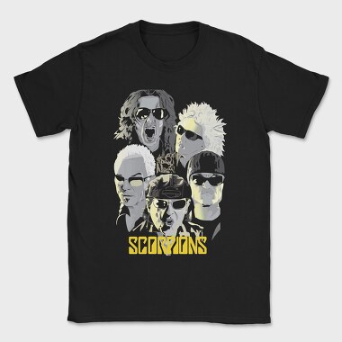 SCORPIONS, Tricou Barbati (Unisex)