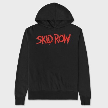SKID ROW Band Name logo, Hanorac Oversize Barbati (Unisex)