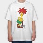 Sideshow Bob 01, Tricou Oversize Barbati (Unisex)