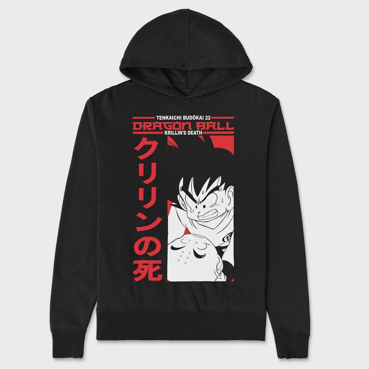 Dragon Ball Z 101, Hanorac Oversize Barbati (Unisex)