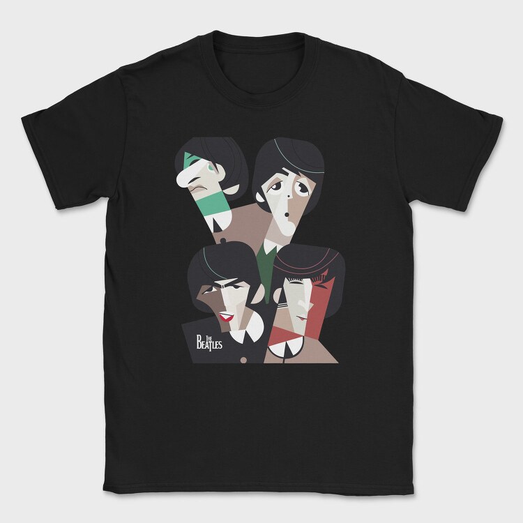 THE BEATLES Art1, Tricou Barbati (Unisex)