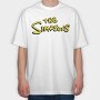 Simpsons Logo, Tricou Oversize Barbati (Unisex)