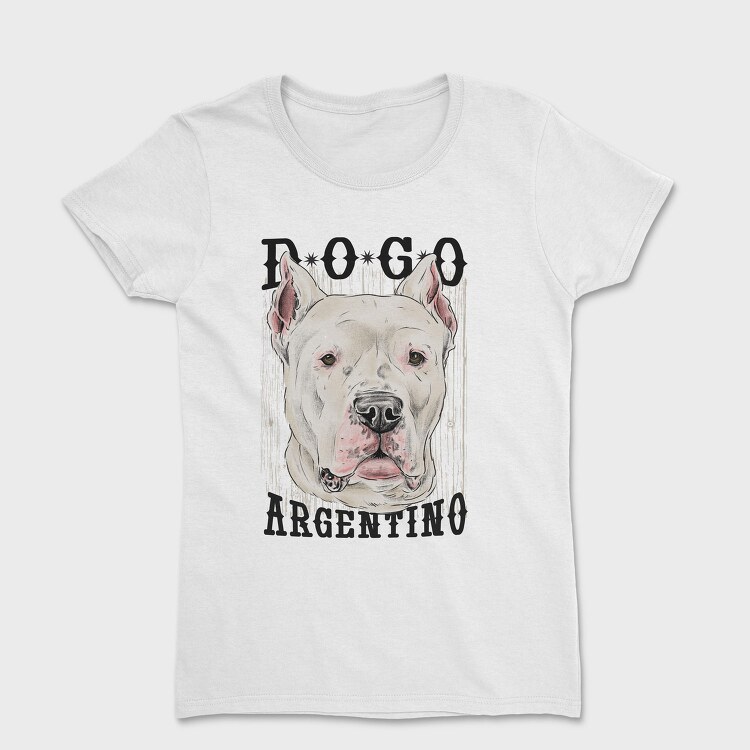 Dogo Argentino Dog Breed, Tricou Femei