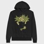 Dragon In Pocket, Hanorac Oversize Barbati (Unisex)