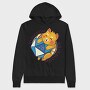 Dungeon Meowster, Hanorac Oversize Barbati (Unisex)