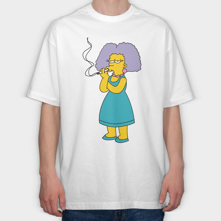 Selma Bouvier 01, Tricou Oversize Barbati (Unisex)