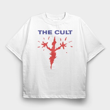 THE CULT, Tricou Oversize Barbati (Unisex)