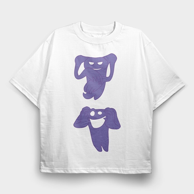 Slinker Ghost, Tricou Oversize Barbati (Unisex)