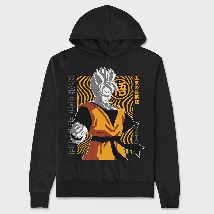 Dragon Ball Z 102, Hanorac Oversize Barbati (Unisex)
