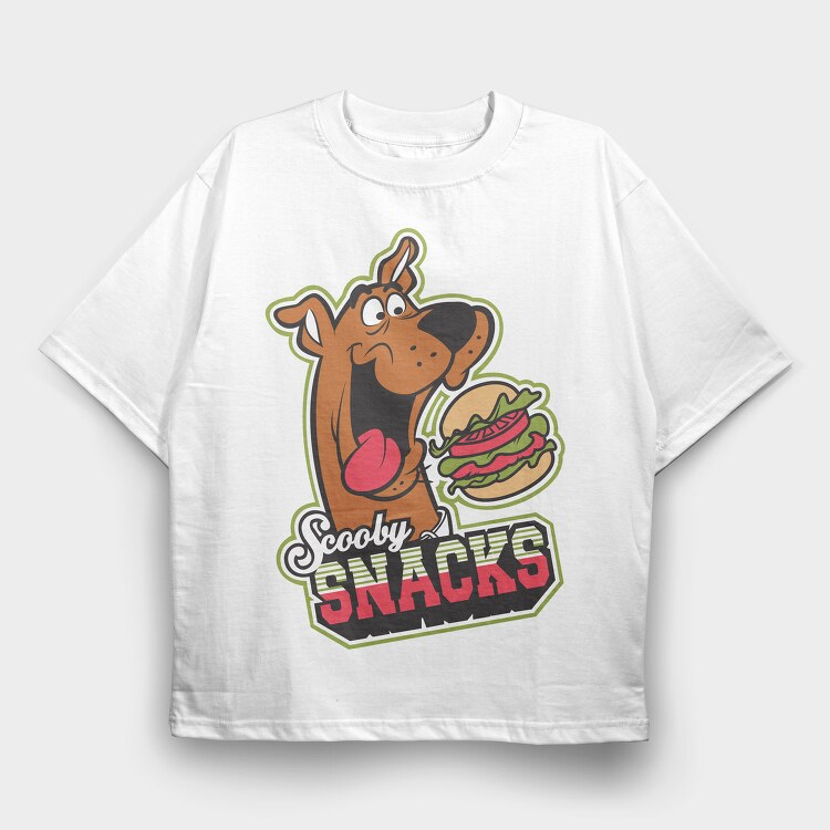 Scooby Snacks, Tricou Oversize Barbati (Unisex)