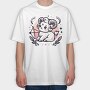 Cute Sagittarius Character, Tricou Oversize Barbati (Unisex)