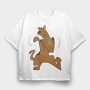 Scooby Doo 35, Tricou Oversize Barbati (Unisex)