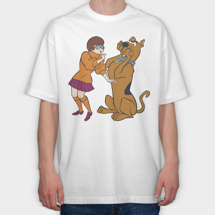 Scooby Doo 29, Tricou Oversize Barbati (Unisex)