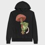 Frogs Fly High, Hanorac Oversize Barbati (Unisex)