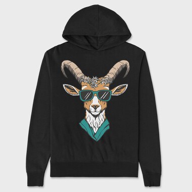 Ibex Oktoberfest Edelweiss Flower, Hanorac Oversize Barbati (Unisex)
