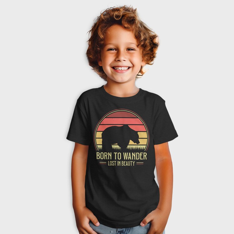 Born to Wander Lost in Beauty, Tricou Copii
