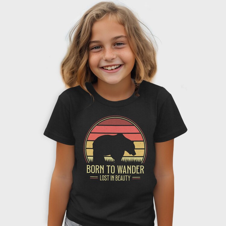 Born to Wander Lost in Beauty, Tricou Copii