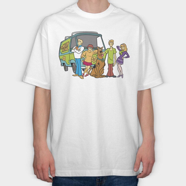 Scooby Doo 1, Tricou Oversize Barbati (Unisex)