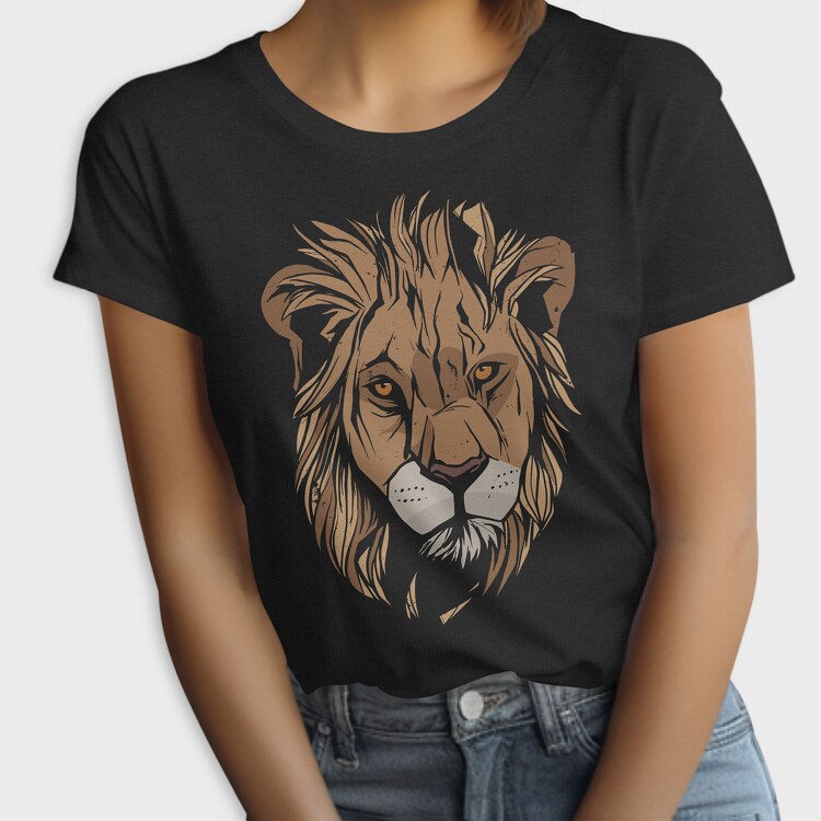 Lion Grunge, Tricou Femei