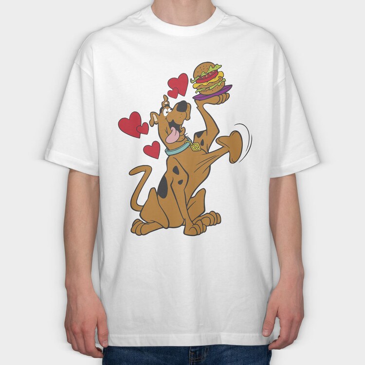Scooby Doo 30, Tricou Oversize Barbati (Unisex)