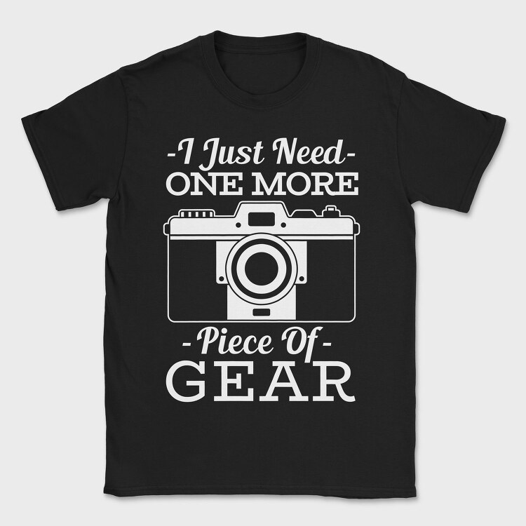 Camera Gear Photographer, Tricou Barbati (Unisex)