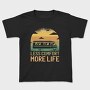 Camper Van Transportation Less Comfort More Life, Tricou Copii
