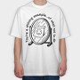 Ironic Mirror, Tricou Oversize Barbati (Unisex)