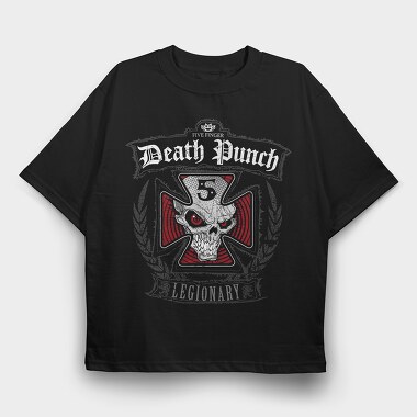 Death Bell Legionary Eyes, Tricou Oversize Barbati (Unisex)