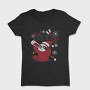 Is It Over Yet Anti Christmas Sloth Tote, Tricou Femei