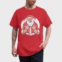 Santa Middle Finger, Tricou Barbati (Unisex)