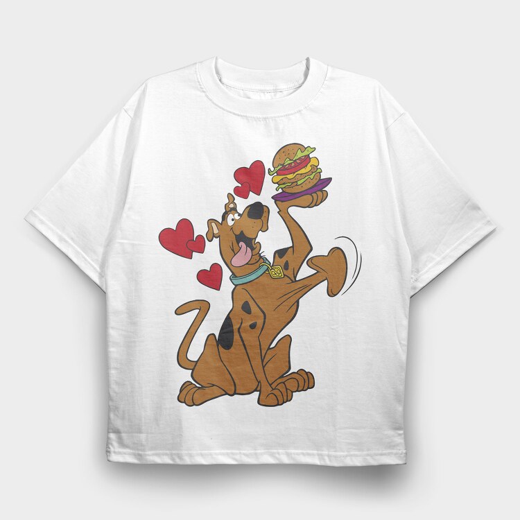 Scooby Doo 30, Tricou Oversize Barbati (Unisex)