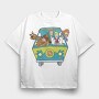 Scooby Doo 3, Tricou Oversize Barbati (Unisex)