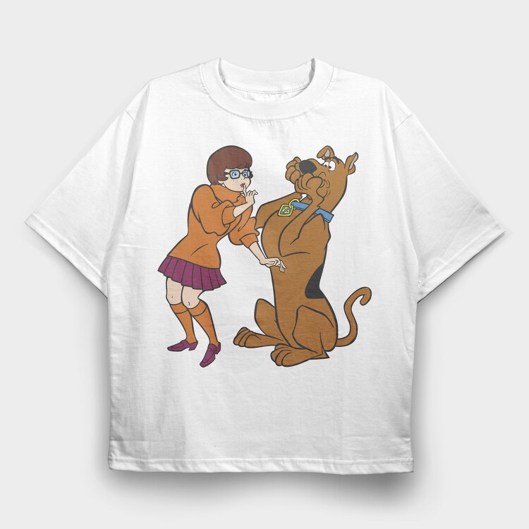 Scooby Doo 29, Tricou Oversize Barbati (Unisex)