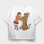 Scooby Doo 29, Tricou Oversize Barbati (Unisex)