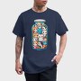Bottle Cats, Tricou Barbati (Unisex)