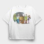 Scooby Doo 1, Tricou Oversize Barbati (Unisex)